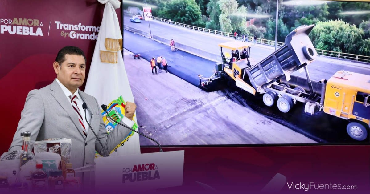 Armenta suma 558 kilómetros de vialidades con trenes 13 de pavimentación