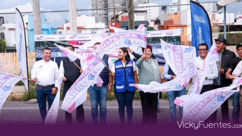 Arranca la rehabilitación vial en la avenida La Luna de San Andrés Cholula