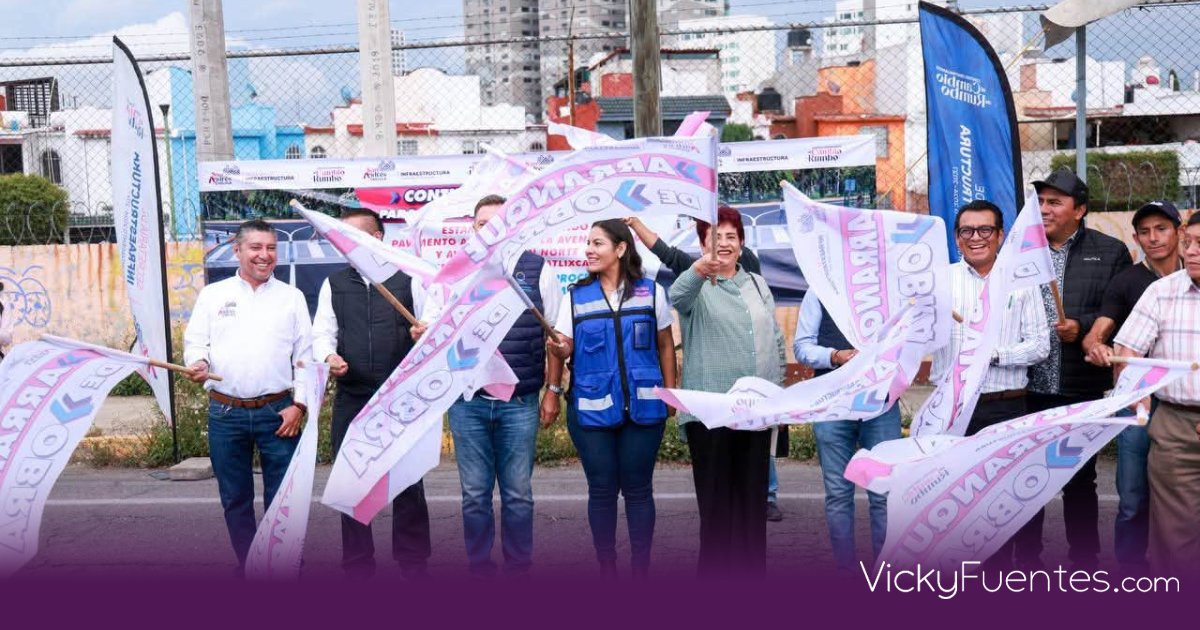 Arranca la rehabilitación vial en la avenida La Luna de San Andrés Cholula