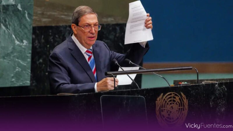 “Cuba no es una amenaza, el bloqueo sí”: canciller cubano responde a Estados Unidos