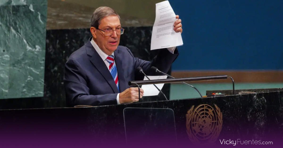 “Cuba no es una amenaza, el bloqueo sí”: canciller cubano responde a Estados Unidos