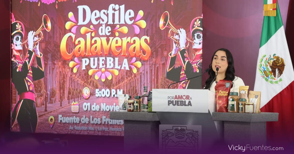 Desfile de Calaveras Puebla 2026 reunirá a más de 3 mil jóvenes