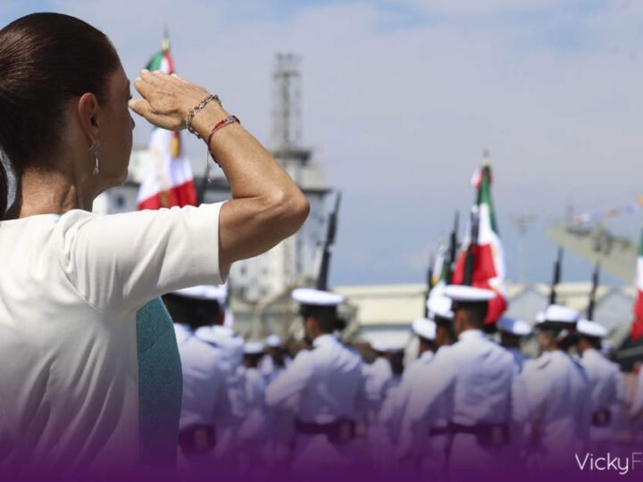 “Gracias por defender nuestra soberanía”, dice Sheinbaum a militares