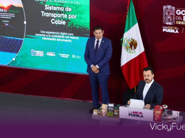 Gobierno de Puebla lanza portal de transparencia para el Sistema de Transporte por Cable