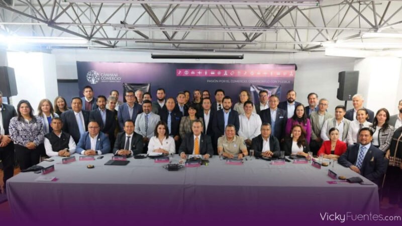 SSP y CANACO buscan fortalecer la seguridad del comercio en Puebla