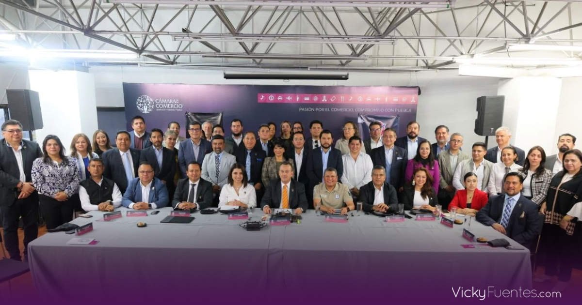 SSP y CANACO buscan fortalecer la seguridad del comercio en Puebla