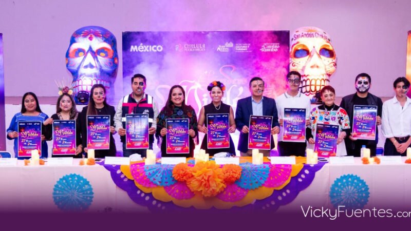 San Andrés Cholula anuncia el festival Sendero al Mictlán 2026