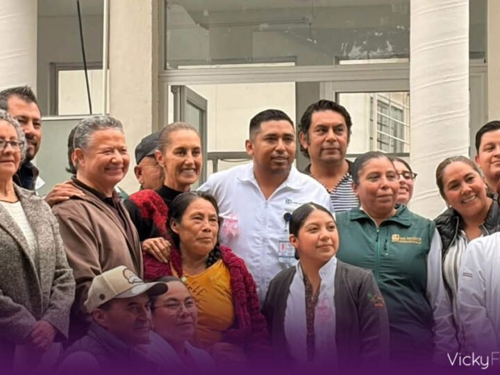 Sheinbaum inicia gira nacional de salud con visita a Metztitlán