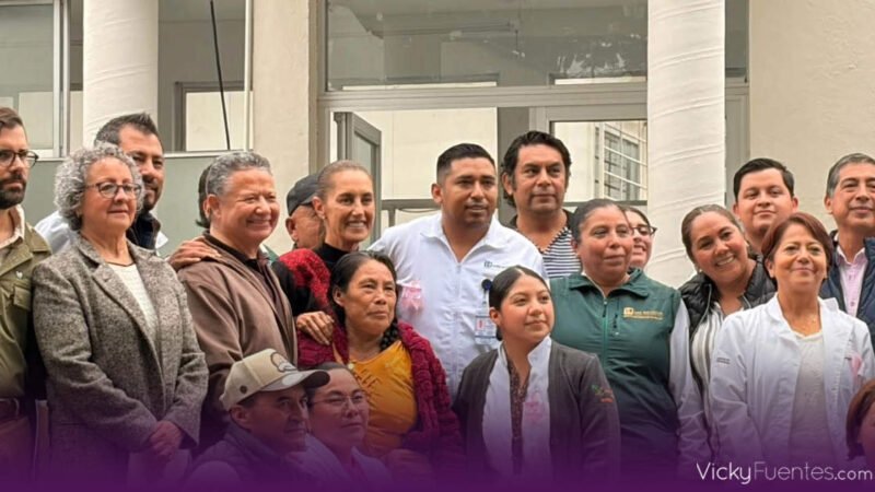 Sheinbaum inicia gira nacional de salud con visita a Metztitlán