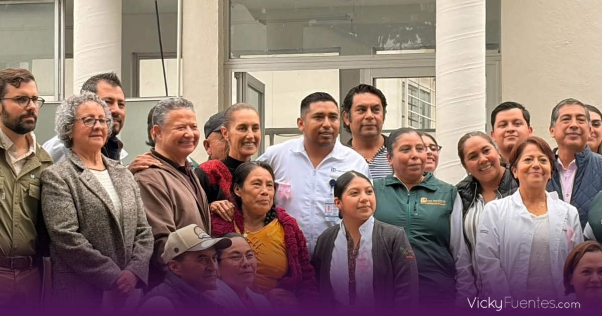 Sheinbaum inicia gira nacional de salud con visita a Metztitlán