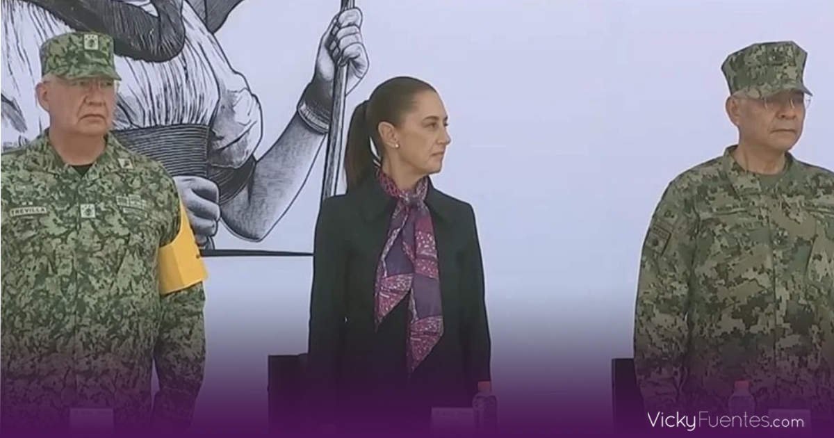 Sheinbaum y las Fuerzas Armadas conmemoran 60 años del Plan DN-III-E
