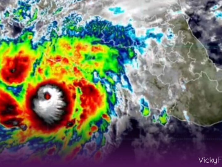 Simon alcanza vientos de 240 km/h y amenaza la costa de Jalisco